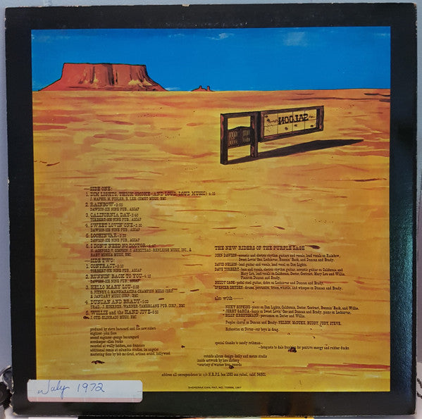 New Riders Of The Purple Sage : Powerglide (LP, Album)