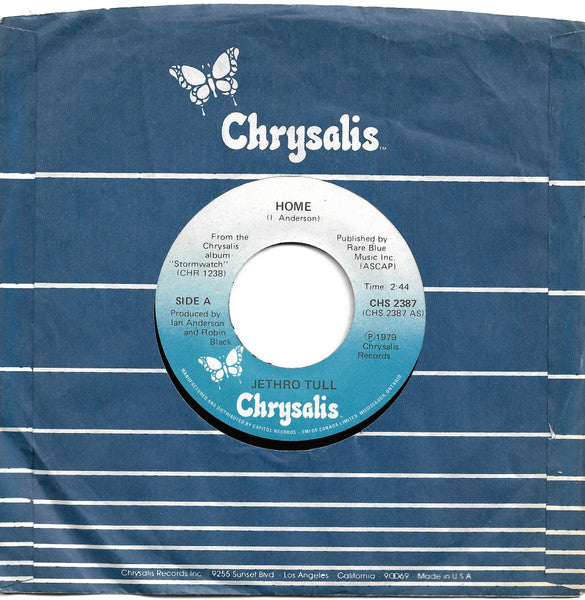 Jethro Tull : Home / Warm Sporran (7", Single)