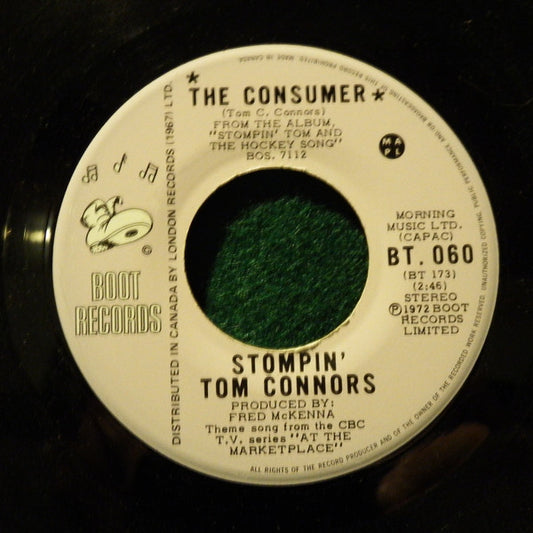 Stompin' Tom Connors : The Consumer / Your Loving Smile (7", Single)