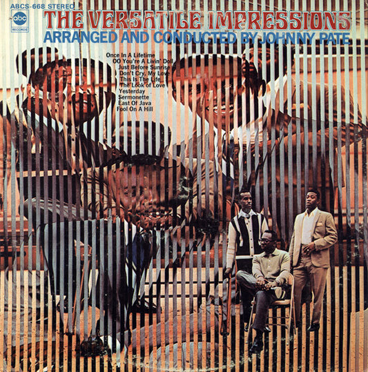 The Impressions : The Versatile Impressions (LP, Album, RP)