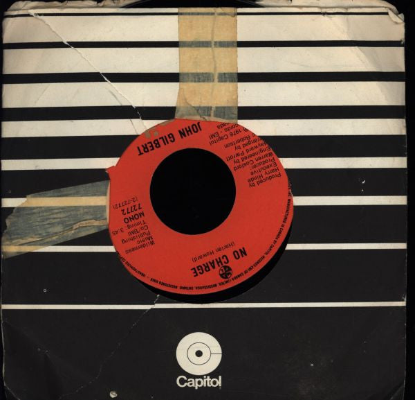 John Gilbert (7) : No Charge (7", Single)