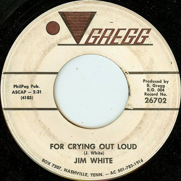 Jim White (14) : Just Another Broken Heart (7")