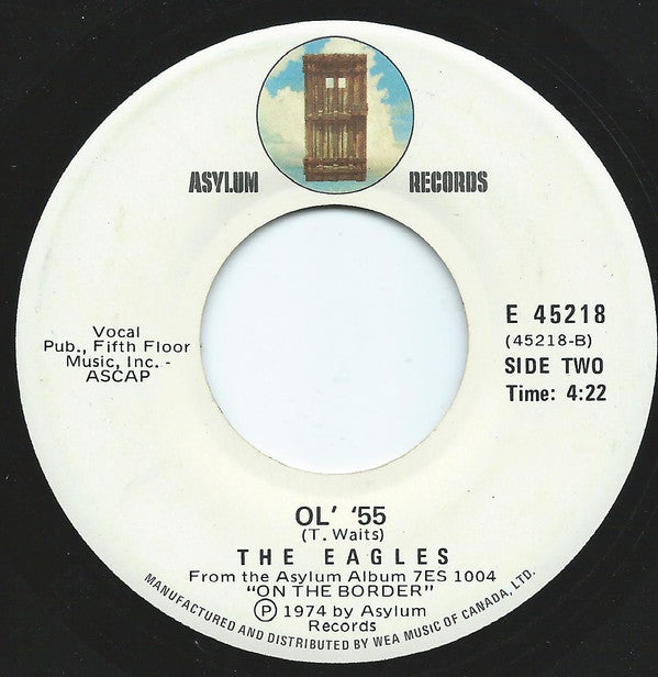 The Eagles* : Best Of My Love (7", Single)