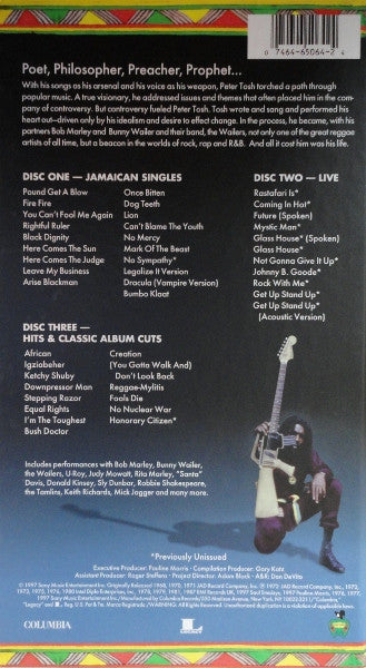 Peter Tosh : Honorary Citizen (3xCD, Comp, RM + Box)