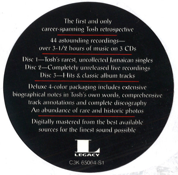 Peter Tosh : Honorary Citizen (3xCD, Comp, RM + Box)