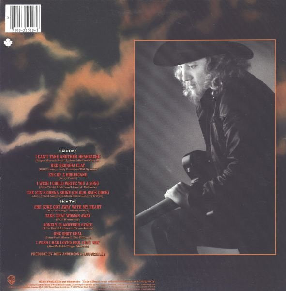 John Anderson (3) : Eye Of A Hurricane (LP, Album)