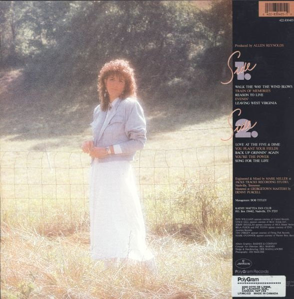 Kathy Mattea : Walk The Way The Wind Blows (LP)