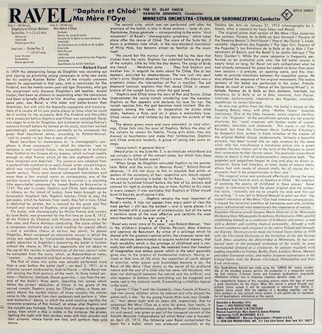 Maurice Ravel, Minnesota Orchestra • Stanislaw Skrowaczewski : Daphnis Et Chloé / Ma Mère L'Oye (LP, Album, Quad, NAM)