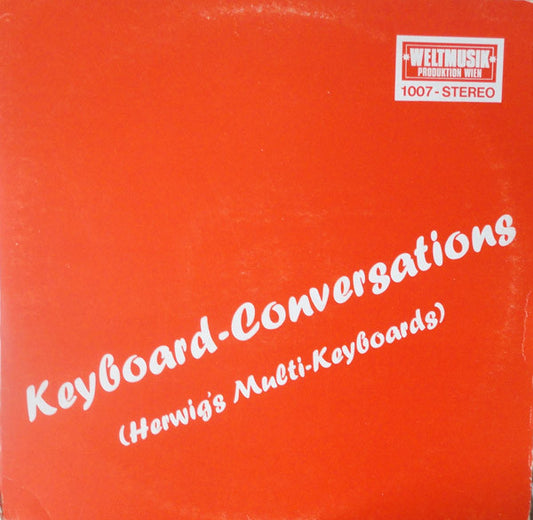 Herwig Gratzer : Keyboard-Conversation (Herwig's Multi-Keyboards) (LP)