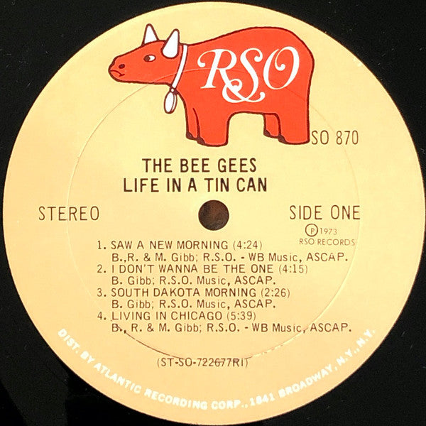 Bee Gees : Life In A Tin Can (LP, Album, RI)