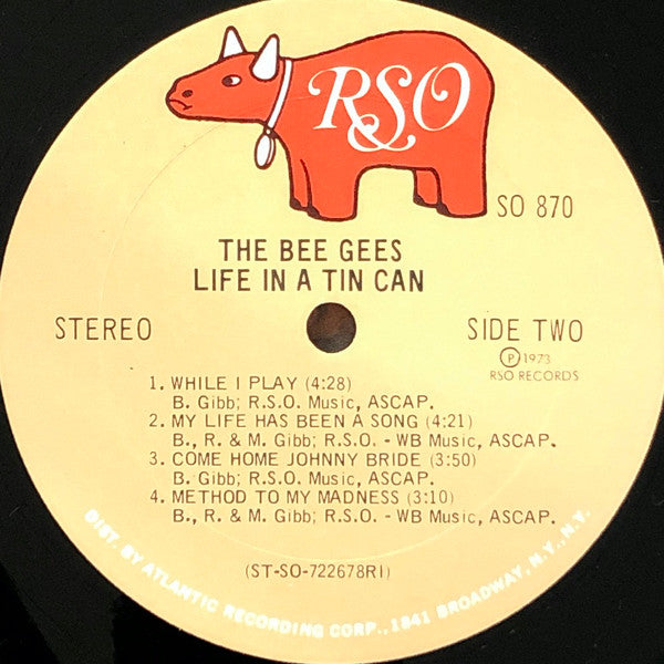 Bee Gees : Life In A Tin Can (LP, Album, RI)