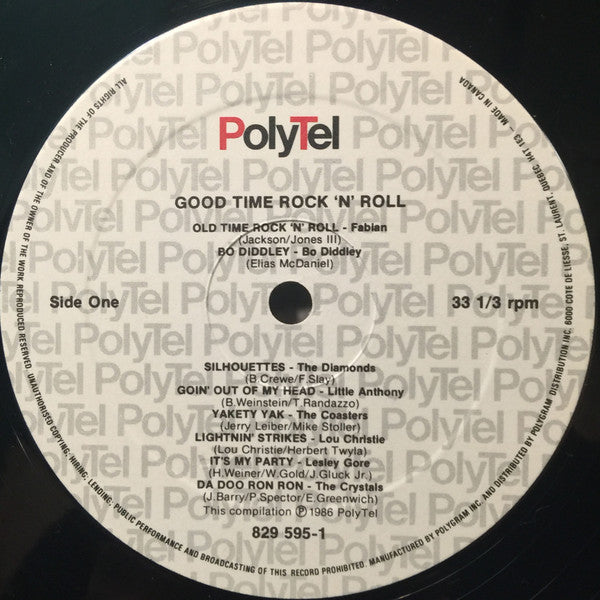 Various : Good Time Rock N Roll (LP, Comp)