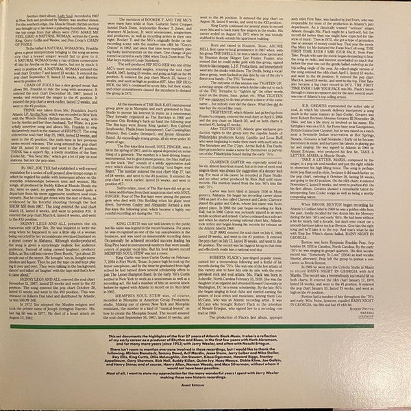 Various : Atlantic Rhythm & Blues 1947-1974 (Volume 6 1966-1969) (2xLP, Comp, Gat)