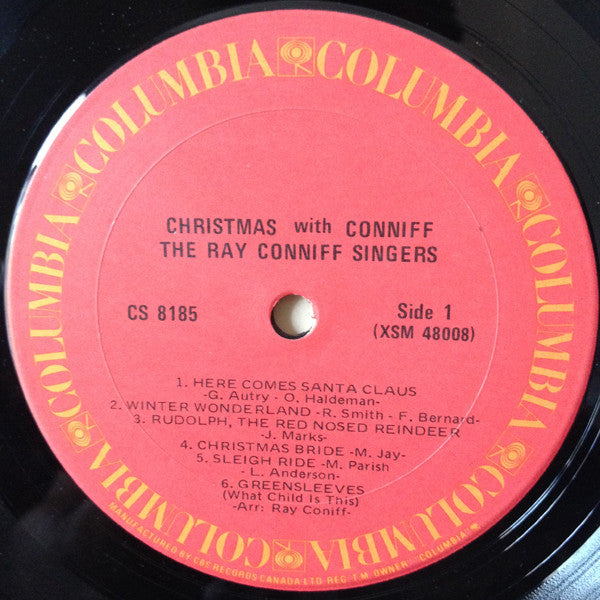 Ray Conniff And The Singers : Christmas With Conniff (LP, RE)