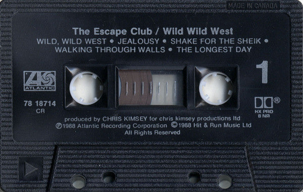The Escape Club : Wild Wild West (Cass, Album, Dol)