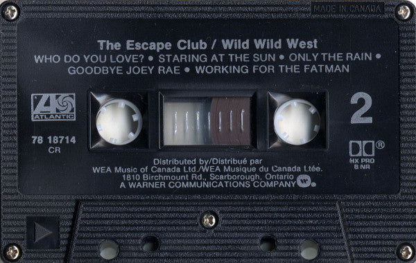 The Escape Club : Wild Wild West (Cass, Album, Dol)