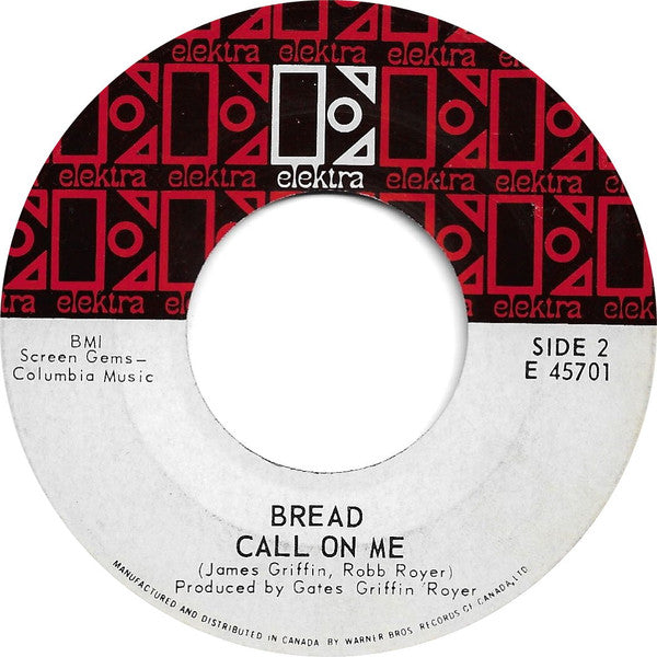 Bread : It Don't Matter To Me (7", Single)
