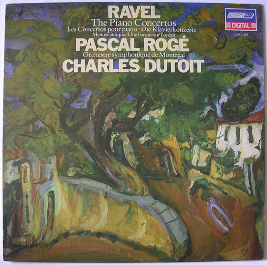 Ravel*, Pascal Rogé, Charles Dutoit, Orchestre symphonique de Montréal : The Piano Concertos / Menuet Antique / Une Barque Sur L'Océan (LP)