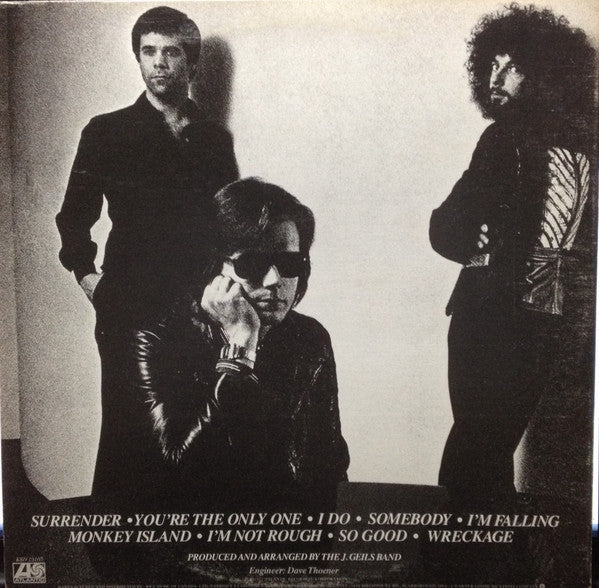 The J. Geils Band : Monkey Island (LP, Album, Gat)