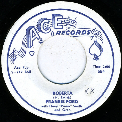 Frankie Ford With Huey "Piano" Smith And Orch.* : Sea Cruise  (7", Single, Styrene)