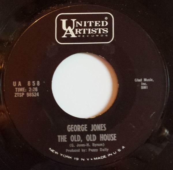 George Jones (2) : Wrong Number (7", Single, Mon)