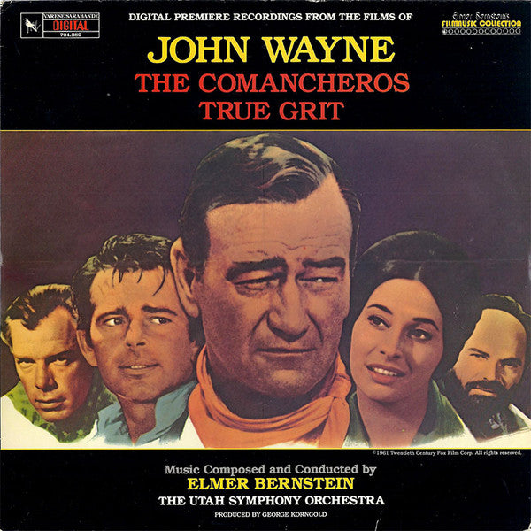 Elmer Bernstein : The Films Of John Wayne: The Comancheros / True Grit (LP)