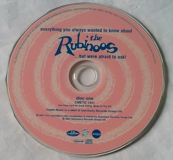 The Rubinoos : Everything You Always Wanted To Know About The Rubinoos But Were Afraid To Ask! (3xCD, Comp + Box)