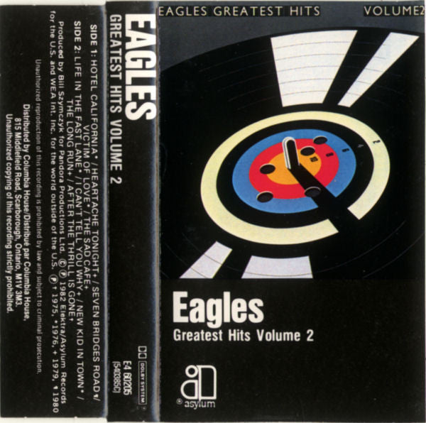 Eagles : Eagles Greatest Hits Volume 2 (Cass, Comp, Club)