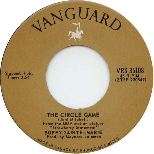 Buffy Sainte-Marie : The Circle Game (7", Single)
