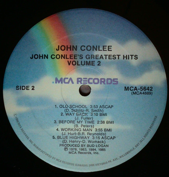 John Conlee : Greatest Hits Volume 2 (LP, Comp)