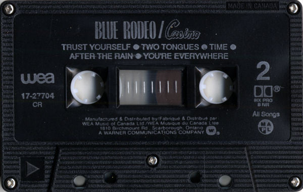 Blue Rodeo : Casino (Cass, Album, Dol)
