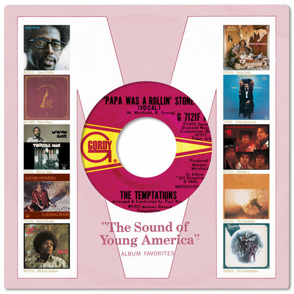 Various : The Complete Motown Singles | Vol. 12B: 1972 (7", Single + 5xCD, Comp, Ltd, RM + Box)