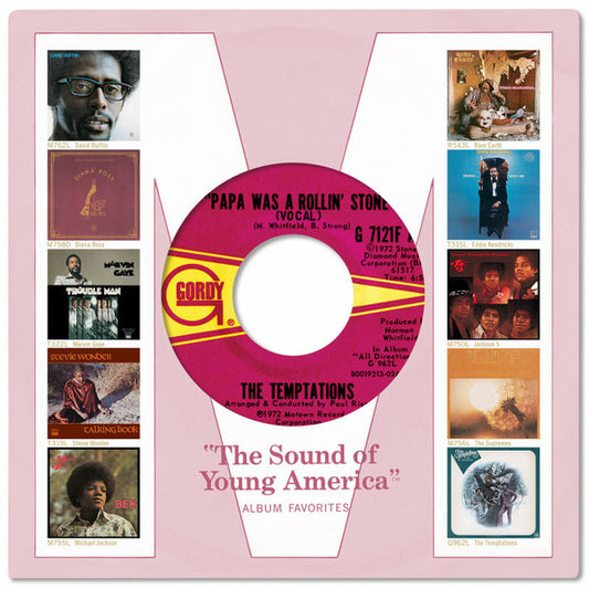 Various : The Complete Motown Singles | Vol. 12B: 1972 (7", Single + 5xCD, Comp, Ltd, RM + Box)