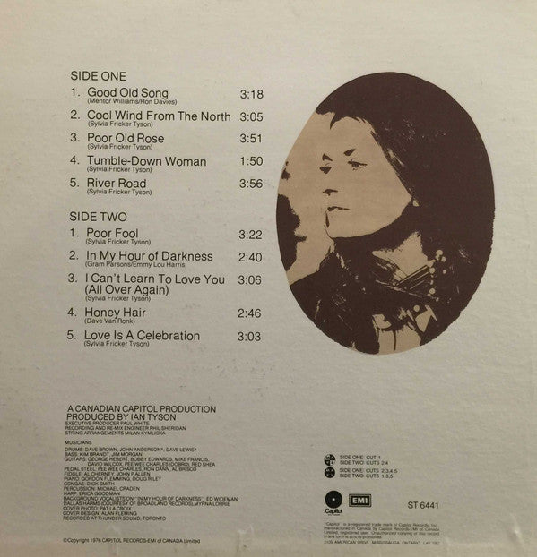 Sylvia Tyson : Cool Wind From The North (LP, Album)