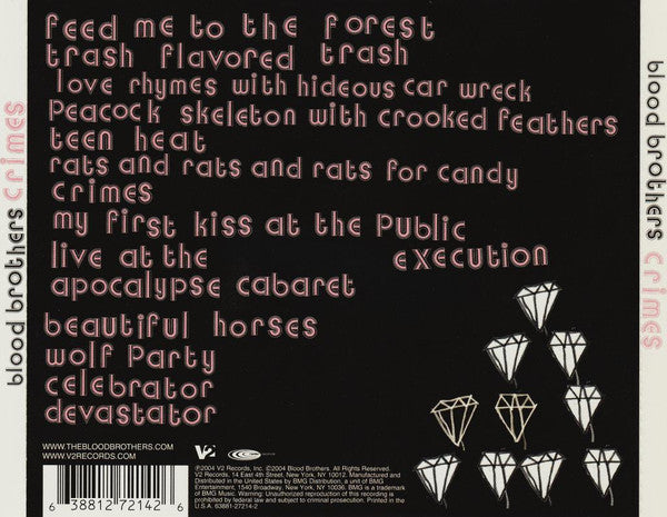 Blood Brothers* : Crimes (CD, Album)