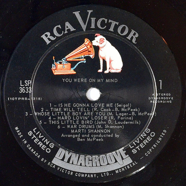 Marti Shannon : You Were On My Mind (LP, Album)