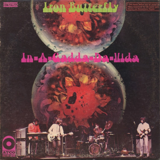Iron Butterfly : In-A-Gadda-Da-Vida (LP, Album)