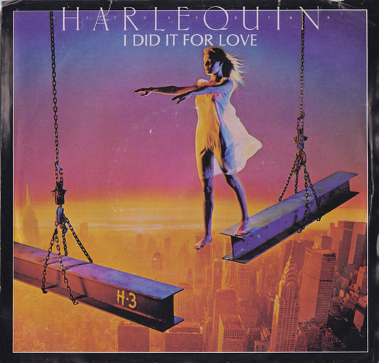 Harlequin (3) : I Did It For Love / Heavy Talk (7")