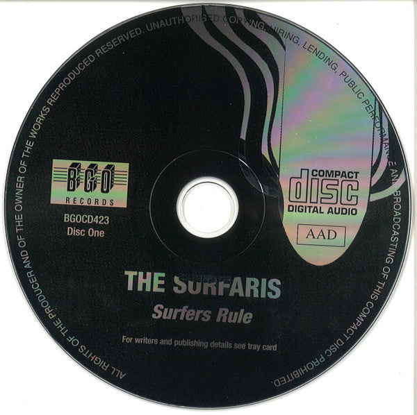 The Surfaris : Surfers Rule/Gone With The Wave (2xCD, Comp, RE)