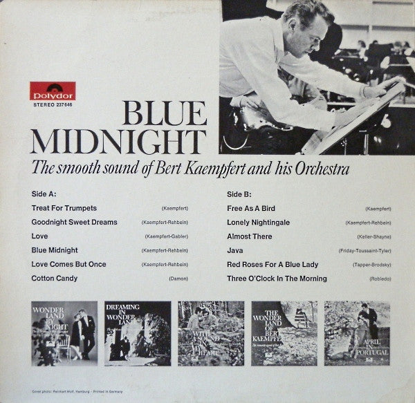 Bert Kaempfert And His Orchestra* : Blue Midnight (LP)