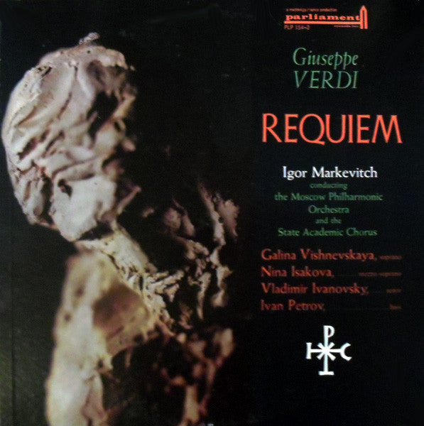 Giuseppe Verdi, Igor Markevitch, State Symphony Orchestra Of Moscow*, Russian State Academy Choir* : Requiem (2xLP, Mono)