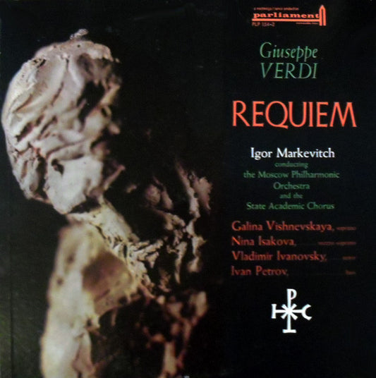 Giuseppe Verdi, Igor Markevitch, State Symphony Orchestra Of Moscow*, Russian State Academy Choir* : Requiem (2xLP, Mono)