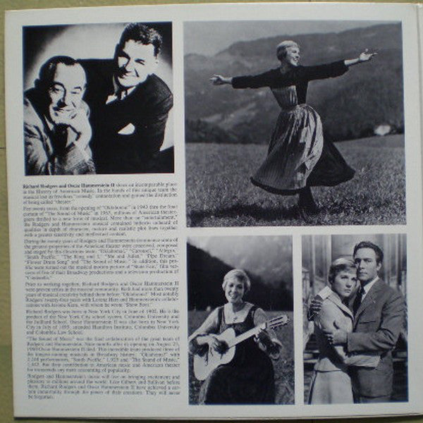 Rodgers And Hammerstein* / Julie Andrews, Christopher Plummer, Irwin Kostal : The Sound Of Music (An Original Soundtrack Recording) (LP, Album, RE, Gat)