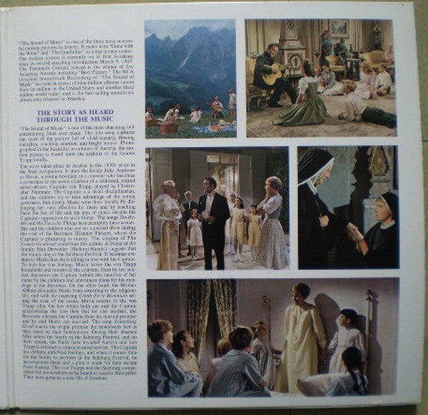 Rodgers And Hammerstein* / Julie Andrews, Christopher Plummer, Irwin Kostal : The Sound Of Music (An Original Soundtrack Recording) (LP, Album, RE, Gat)