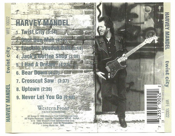 Harvey Mandel : Twist City (CD, Album)