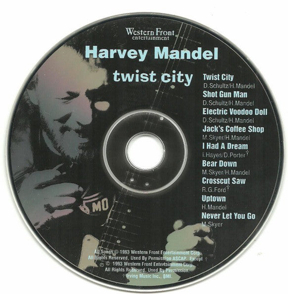 Harvey Mandel : Twist City (CD, Album)