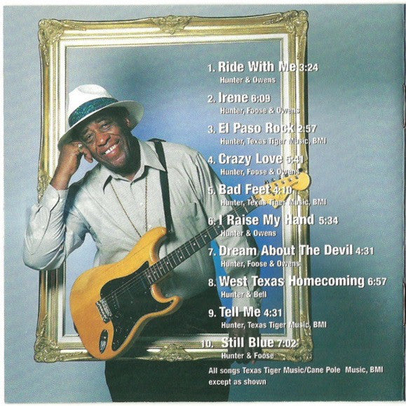 Long John Hunter : Ride With Me (CD, Album, RE, RM)