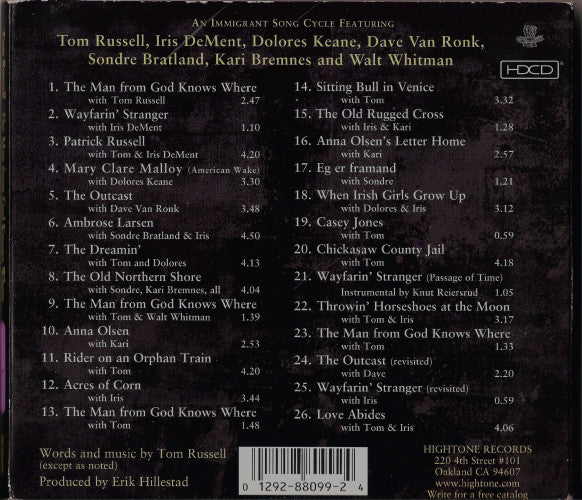 Tom Russell : The Man From God Knows Where (HDCD, Album)