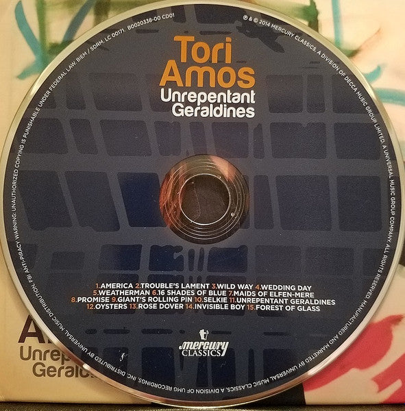 Tori Amos : Unrepentant Geraldines (CD, Album + DVD-V + Dlx, Dig)