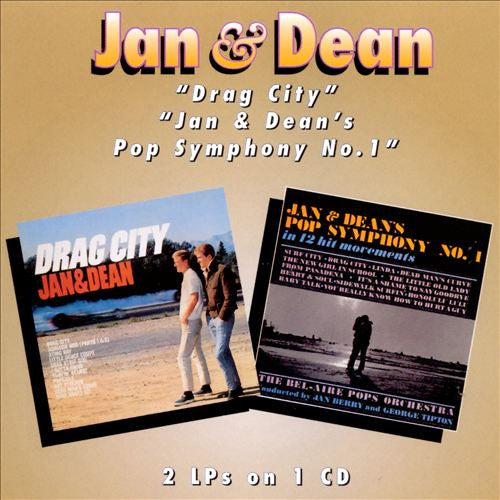 Jan & Dean : Drag City / Jan & Dean's Pop Symphony No.1 (CD, Comp, Enh, RE)